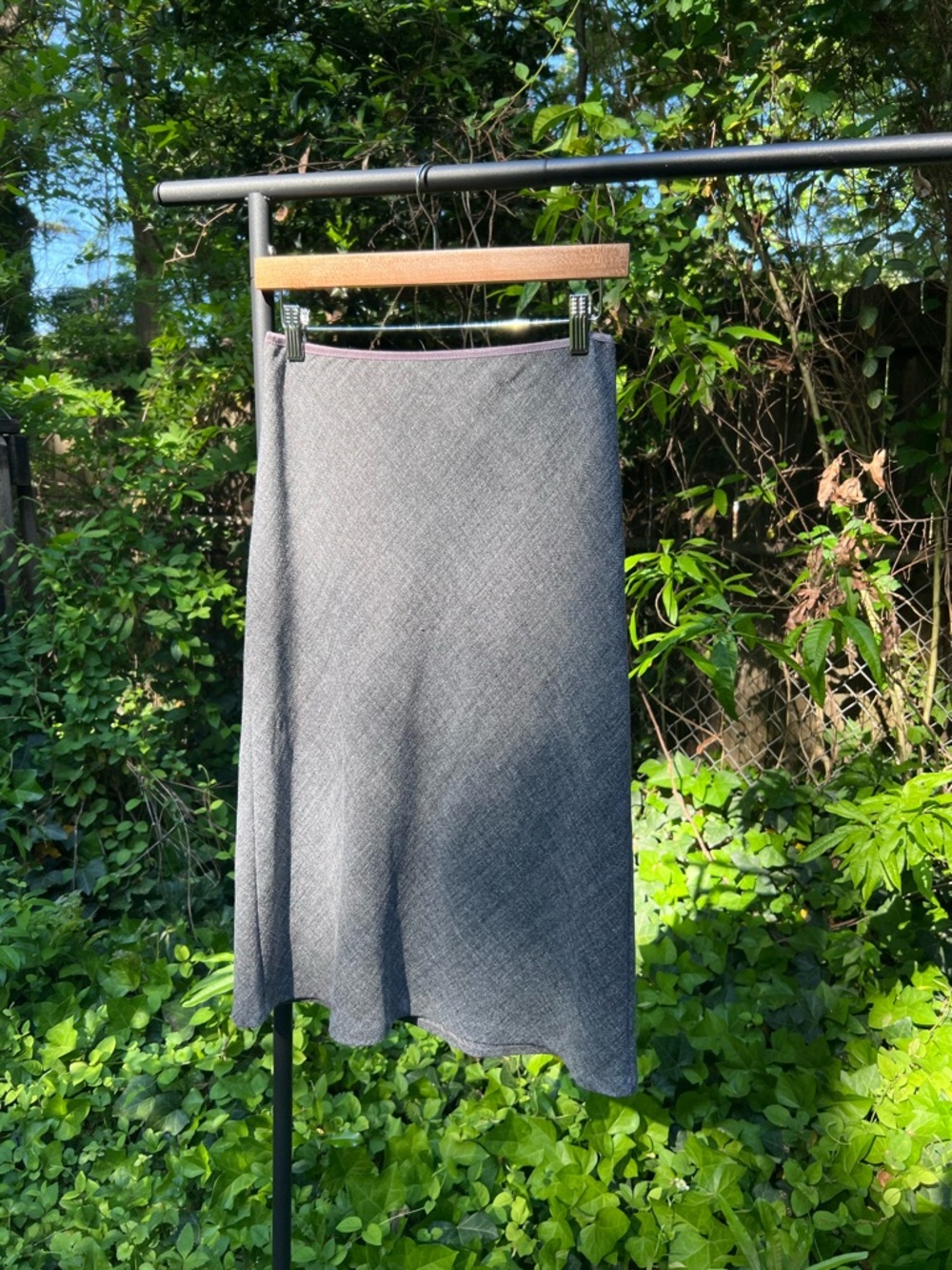 Gray Joyce Leslie Skirt
